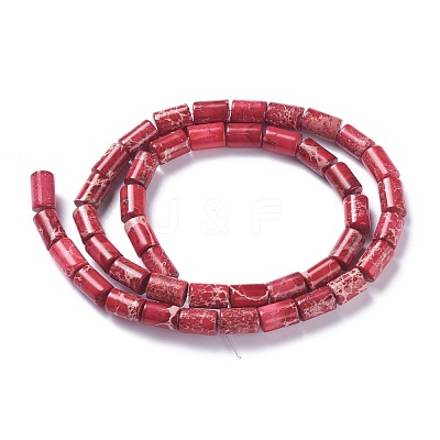 Natural Imperial Jasper Bead Strands G-P444-04C-1