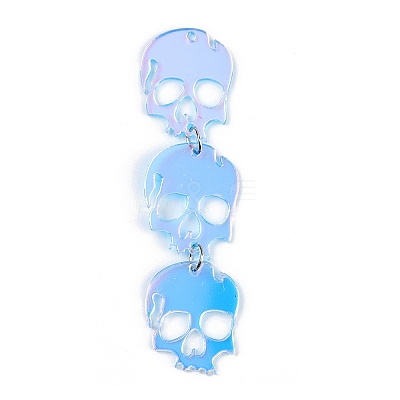 Halloween Theme Transparent Acrylic Big Pendants FIND-I052-12P-1