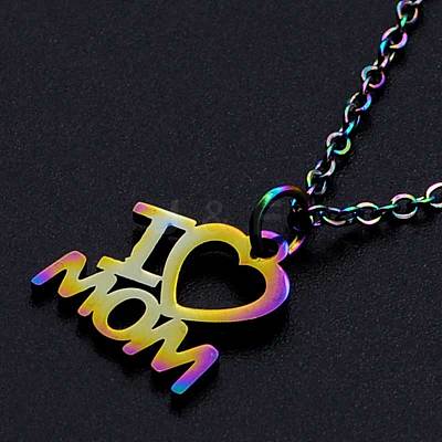 201 Stainless Steel Pendants Necklaces NJEW-S105-JN636-1