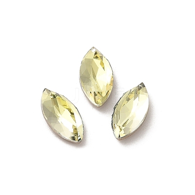 Glass Rhinestone Cabochons RGLA-P037-09A-D337-1