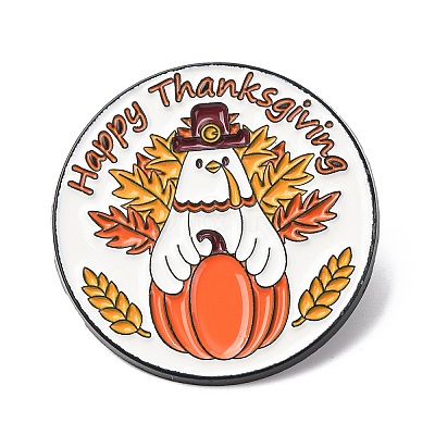 Thanksgiving Day Enamel Pins JEWB-L025-02EB-01-1