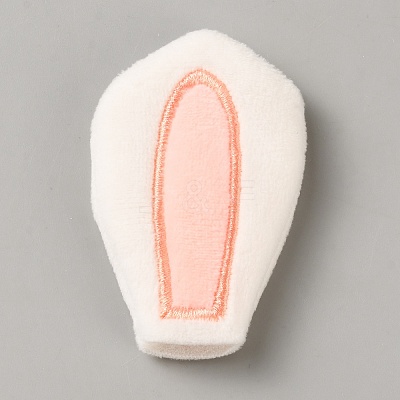 Rabbit Ear Polyester & Cotton Ornament Accessories DIY-WH0308-886A-1
