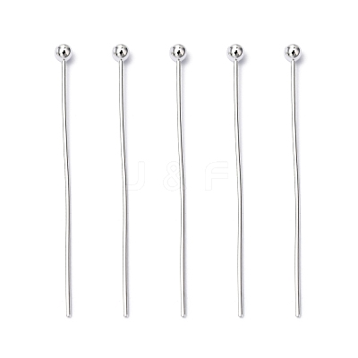 Brass Ball Head Pins X-KK-R020-07S-1