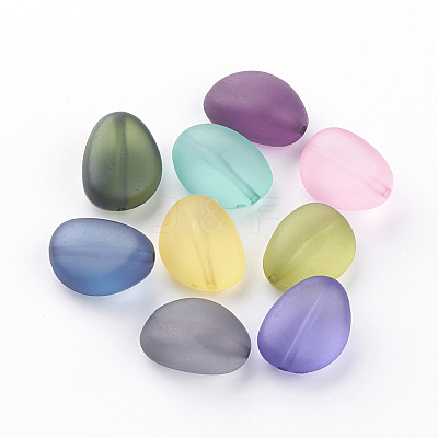 Transparent Acrylic Beads FACR-S050-M-1
