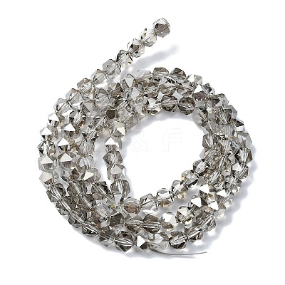 Electroplate Glass Beads X-EGLA-L018-B-AB03-1