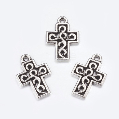 Tibetan Style Alloy Pendants EA0111Y-1
