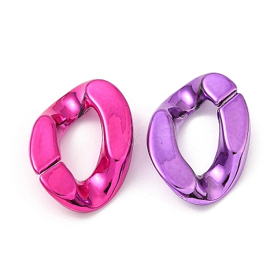 UV Plated Acrylic Linking Rings PACR-P004-01B-1