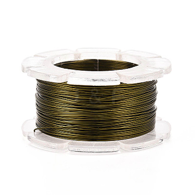 Round Copper Craft Wire CWIR-C001-01A-15-1