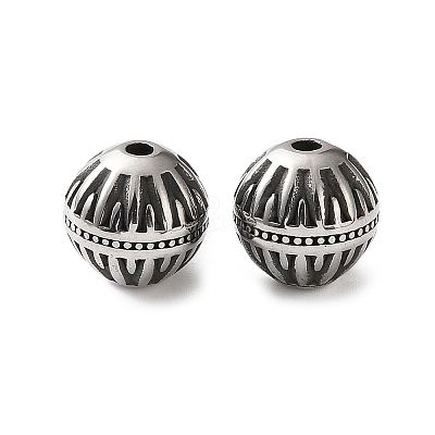 304 Stainless Steel Beads SA-CBA043D-01D-AS-1