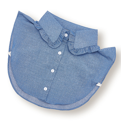 Detachable Cotton Shirt Collars AJEW-WH20816-025A-1