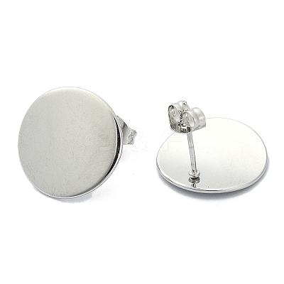 Tarnish Resistant 201 Stainless Steel Stud Earrings EJEW-K270-06A-P-1