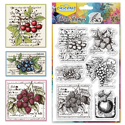 PVC Plastic Clear Stamps DIY-WH0631-0748-1