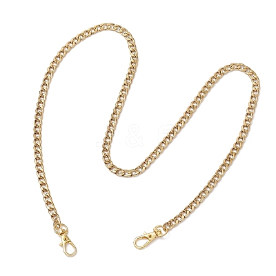 304 Stainless Steel Curb Chain Purse Chains AJEW-BA00160-03-1