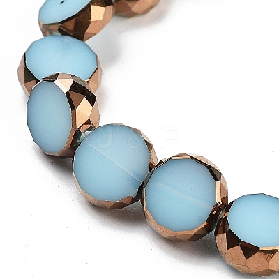 Imitation Jade Glass Beads Strands GLAA-H032-02-01-1