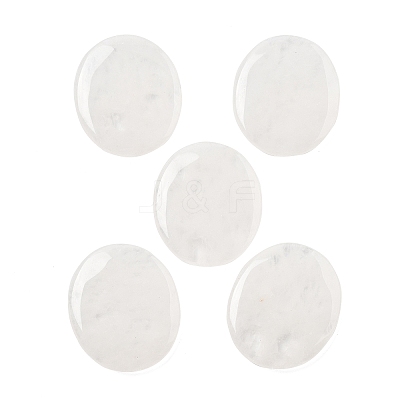 Natural Quartz Crystal Cabochons G-A258-01K-1