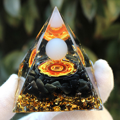 Orgonite Pyramid Resin Energy Generators PW-WG94568-26-1