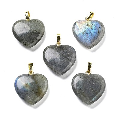 Natural Labradorite Pendants G-G956-B24-G-1