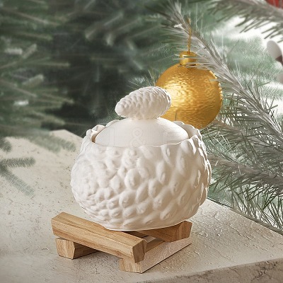Christmas Theme Candle Silicone Molds DIY-U005-05C-1