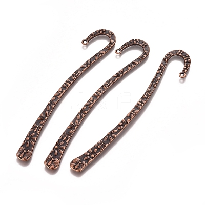 Tibetan Style Alloy Bookmarks PALLOY-N0127-12R-1