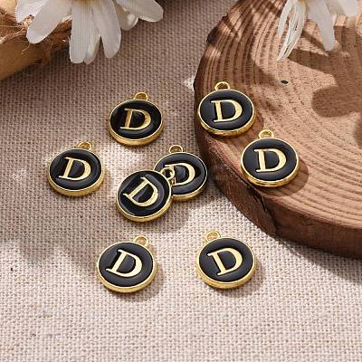 Golden Plated Alloy Charms ENAM-S118-02D-1