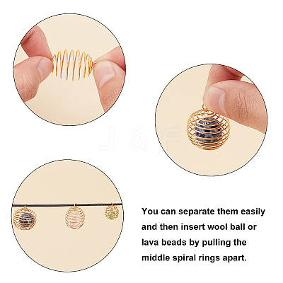 DIY Wire Pendants Necklaces Kits DIY-PH0003-04-1