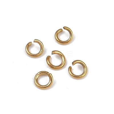 304 Stainless Steel Open Jump Rings STAS-Z137-01G-03-1