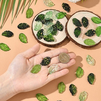 60Pcs 3 Styles Transparent Glass Pendants GLAA-YW0002-62-1