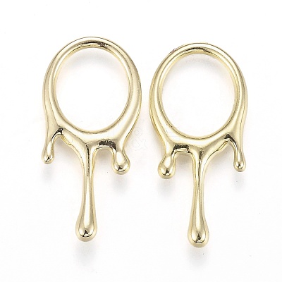 Alloy Jewelry Linking Rings PALLOY-Z001-31LG-1
