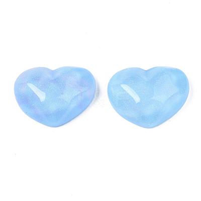 Transparent Resin Cabochons CRES-N031-003A-B14-1