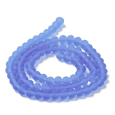 Transparent Glass Beads Strands EGLA-A034-T2mm-MD14-1