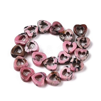 Natural Rhodonite Beads Strands G-N342-92-1