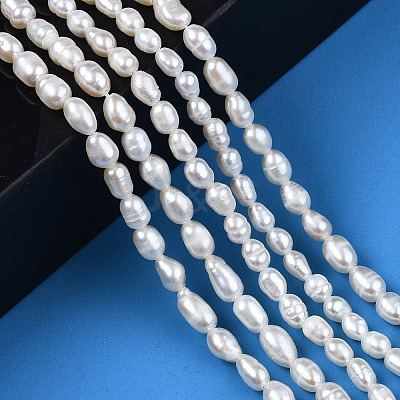 Natural Cultured Freshwater Pearl Beads Strands X1-PEAR-N012-03D-1