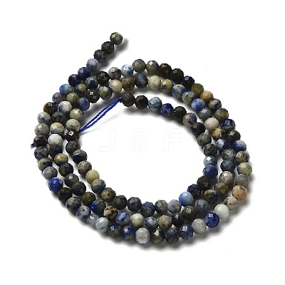 Natural Lapis Lazuli Beads Strands G-RM2025-A21-3mm-1