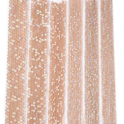 Transparent Glass Beads Strands LS-EGLA-A044-T1mm-MB20-1