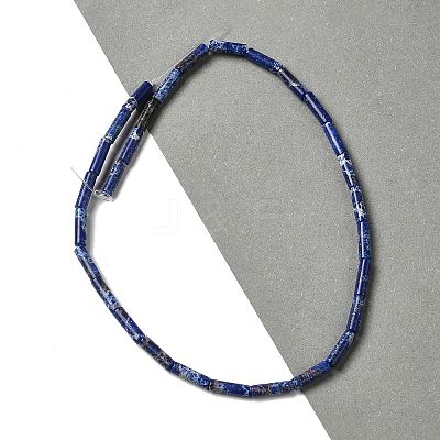 Synthetic Imperial Jasper Dyed Beads Strands X-G-D077-B01-12-1