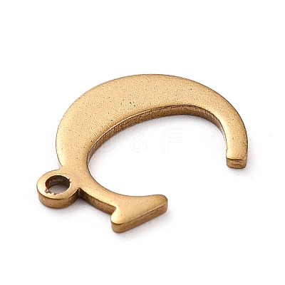 PVD Vacuum Plating 304 Stainless Steel Charms STAS-H112-C-AB-1