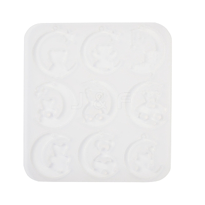 DIY Pendant Molds LS-AJEW-U023-04B-1
