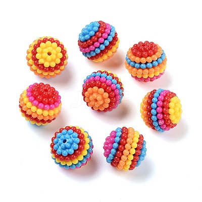 ABS Plastic Beads KY-U002-01C-1