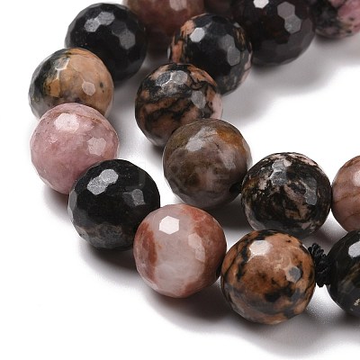 Natural Rhodonite Beads Strands G-E571-19C-1