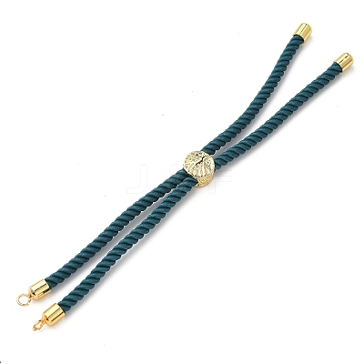 Cotton Cord Bracelet Making KK-F758-03M-G-1