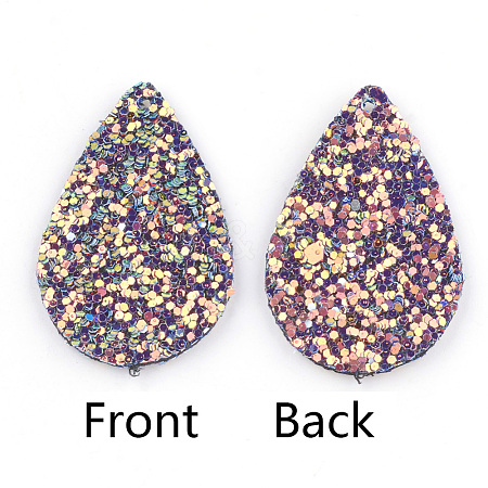 PU Leather Pendants LS-FIND-T020-026E-1