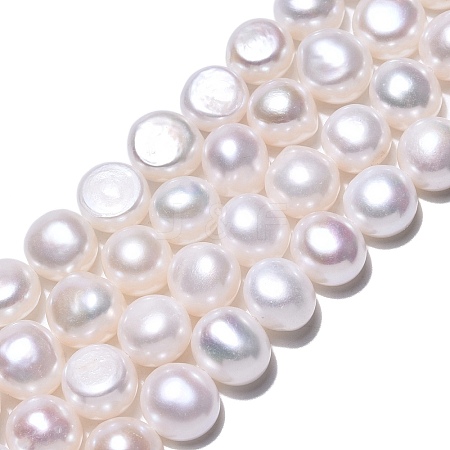 Natural Cultured Freshwater Pearl Beads Strands PEAR-N014-08I-1