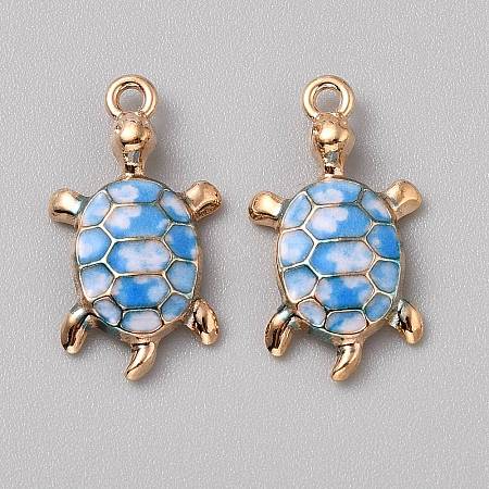 Alloy Enamel Pendants LS-FIND-CJC0027-01G-05-1