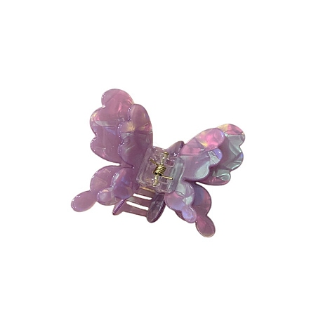 Butterfly Acrylic Claw Hair Clips PW-WG49228-03-1