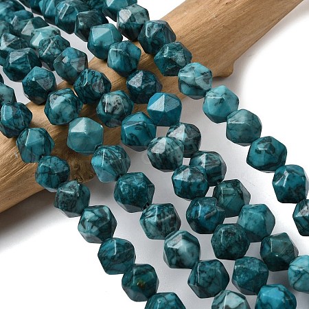 Natural Map Stone Beads Strands G-Z119-A23-03-1