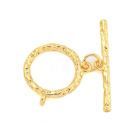 Brass Toggle Clasps KK-A223-12G-1