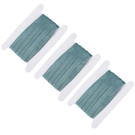 3 Rolls Double-sided Velvet Ribbon OCOR-DR0001-08A-1