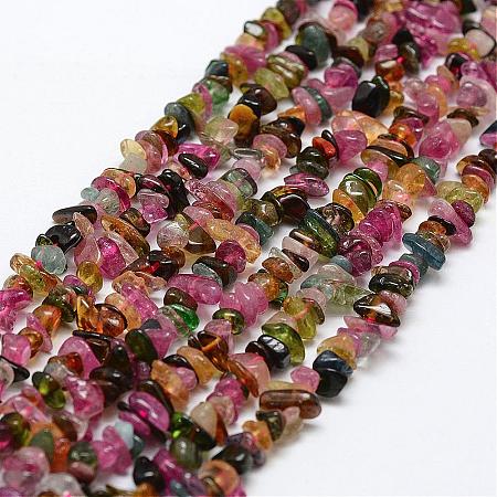 Natural Tourmaline Beads Strands G-F328-37-1