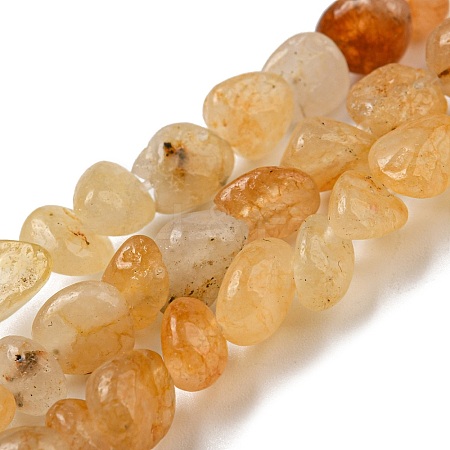 Natural Spring Topaz Jade Bead Strands G-F465-54-1