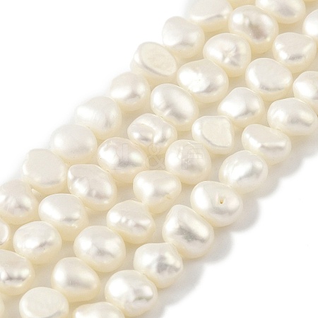 Natural Cultured Freshwater Pearl Beads Strands PEAR-A006-04H-1